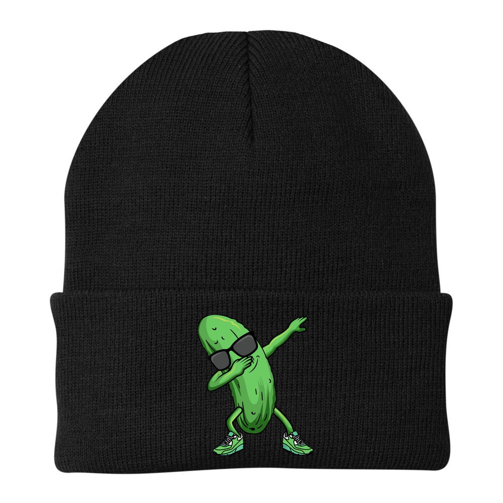Cucumber Dabbing Pickle Dancing Lover Beanie