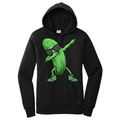 Cucumber Dabbing Pickle Dancing Lover Women's Pullover Hoodie
