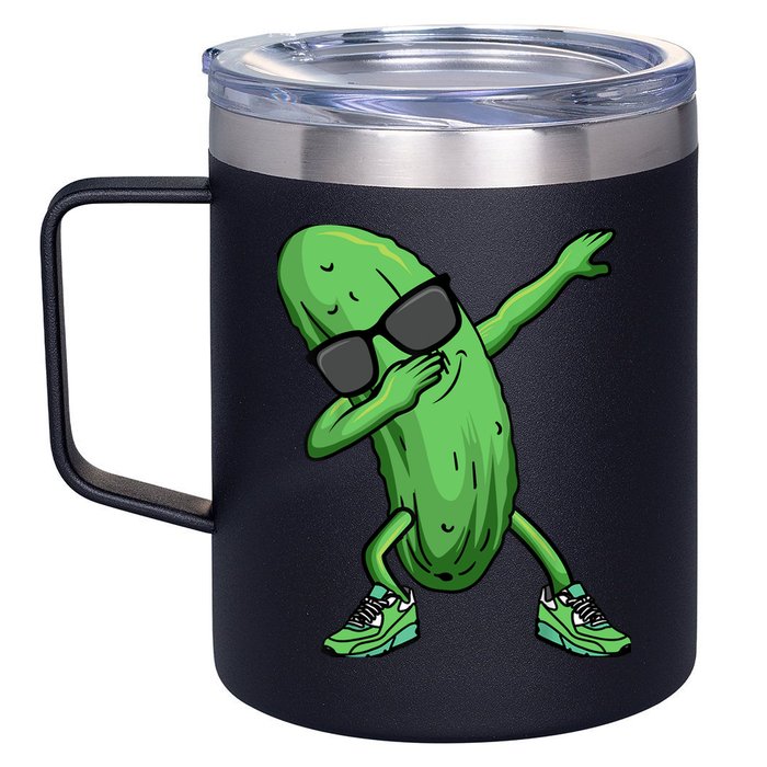 Cucumber Dabbing Pickle Dancing Lover 12oz Stainless Steel Coffee Mug