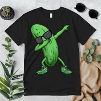 Cucumber Dabbing Pickle Dancing Lover Premium T-Shirt