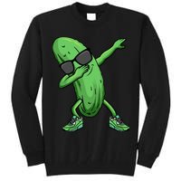 Cucumber Dabbing Pickle Dancing Lover Tall Sweatshirt