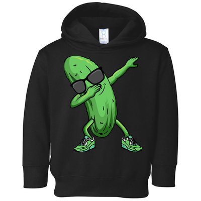 Cucumber Dabbing Pickle Dancing Lover Toddler Hoodie