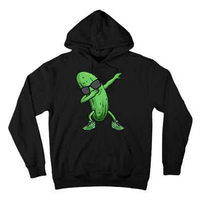 Cucumber Dabbing Pickle Dancing Lover Tall Hoodie