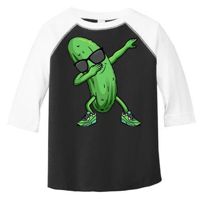 Cucumber Dabbing Pickle Dancing Lover Toddler Fine Jersey T-Shirt