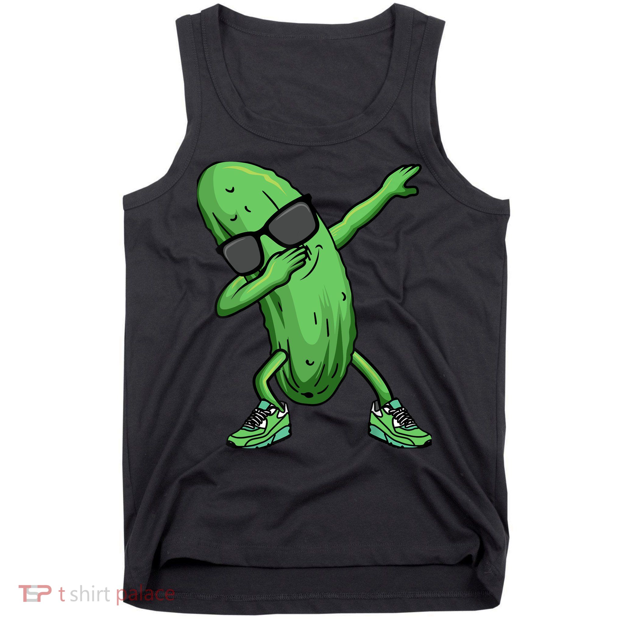 Cucumber Dabbing Pickle Dancing Lover Tank Top