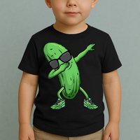 Cucumber Dabbing Pickle Dancing Lover Toddler T-Shirt