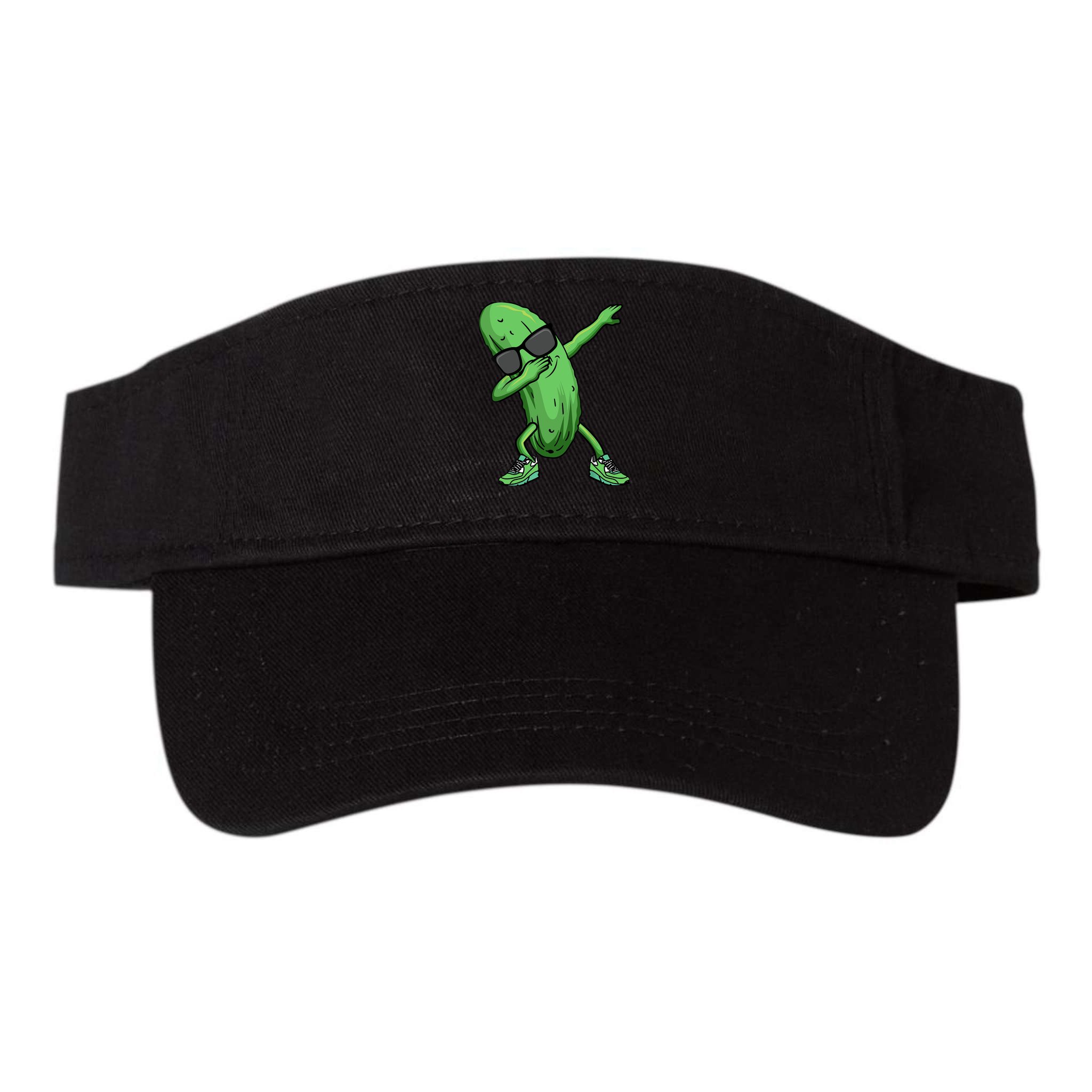 Cucumber Dabbing Pickle Dancing Lover Visor