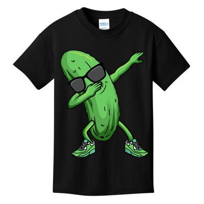 Cucumber Dabbing Pickle Dancing Lover Kids T-Shirt