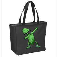 Cucumber Dabbing Pickle Dancing Lover Zip Tote Bag