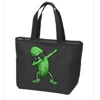 Cucumber Dabbing Pickle Dancing Lover Zip Tote Bag