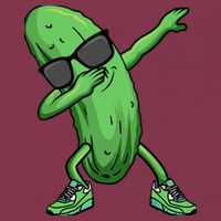 Cucumber Dabbing Pickle Dancing Lover 16oz Travel Tumbler