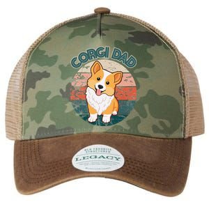 Corgi Dad Pembroke Welsh Corgi Dog Lovers Owner Doggy Doggo Legacy Tie Dye Trucker Hat