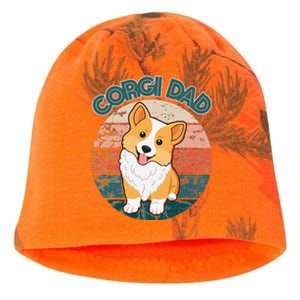 Corgi Dad Pembroke Welsh Corgi Dog Lovers Owner Doggy Doggo Kati - Camo Knit Beanie