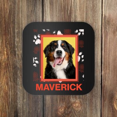 Custom Dog Pet Personalize Picture Photo Name Coaster