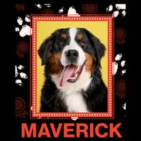 Custom Dog Pet Personalize Picture Photo Name Drawstring Bag