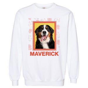 Custom Dog Pet Personalize Picture Photo Name Garment-Dyed Sweatshirt