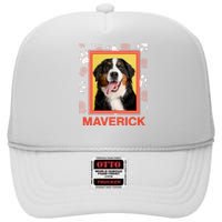 Custom Dog Pet Personalize Picture Photo Name High Crown Mesh Back Trucker Hat