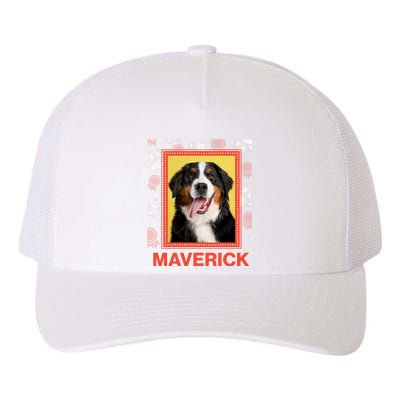 Custom Dog Pet Personalize Picture Photo Name Yupoong Adult 5-Panel Trucker Hat