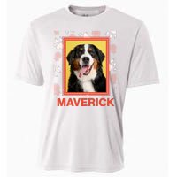 Custom Dog Pet Personalize Picture Photo Name Cooling Performance Crew T-Shirt