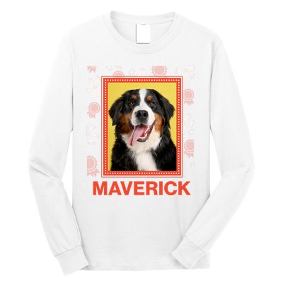 Custom Dog Pet Personalize Picture Photo Name Long Sleeve Shirt