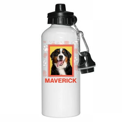 Custom Dog Pet Personalize Picture Photo Name Aluminum Water Bottle