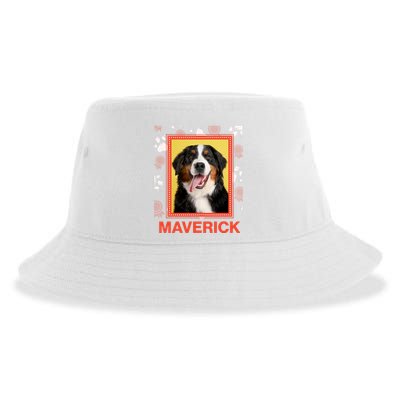 Custom Dog Pet Personalize Picture Photo Name Sustainable Bucket Hat