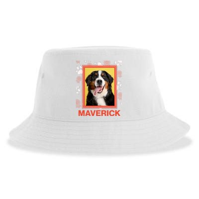 Custom Dog Pet Personalize Picture Photo Name Sustainable Bucket Hat