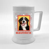 Custom Dog Pet Personalize Picture Photo Name Beer Stein