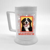 Custom Dog Pet Personalize Picture Photo Name Beer Stein