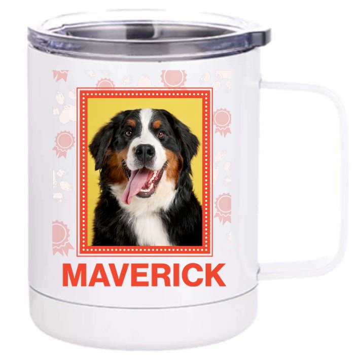 Custom Dog Pet Personalize Picture Photo Name 12 oz Stainless Steel Tumbler Cup