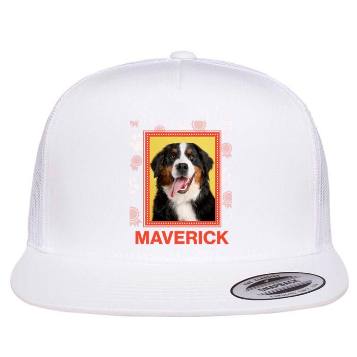 Custom Dog Pet Personalize Picture Photo Name Flatbill Hat