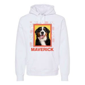 Custom Dog Pet Personalize Picture Photo Name Premium Hoodie