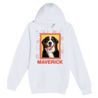 Custom Dog Pet Personalize Picture Photo Name Premium Pullover Hoodie