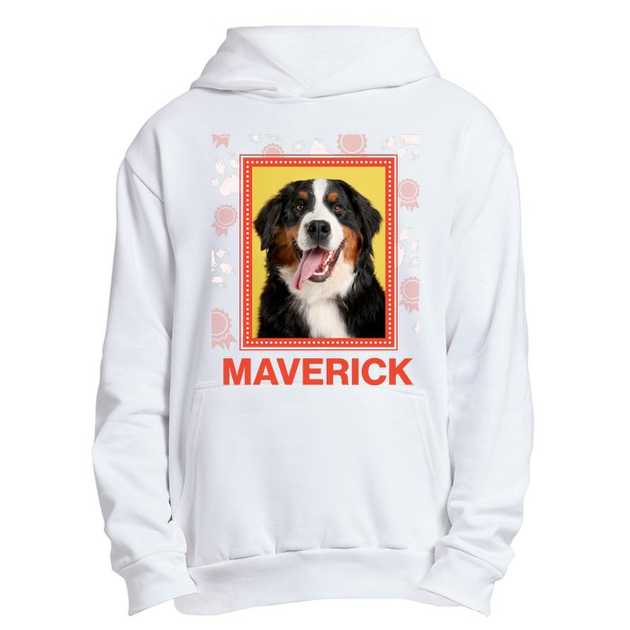 Custom Dog Pet Personalize Picture Photo Name Urban Pullover Hoodie