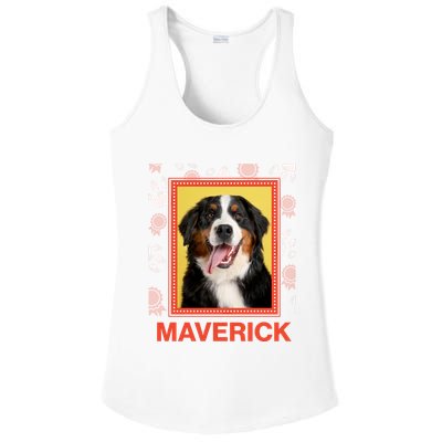 Custom Dog Pet Personalize Picture Photo Name Ladies PosiCharge Competitor Racerback Tank