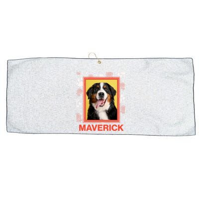 Custom Dog Pet Personalize Picture Photo Name Large Microfiber Waffle Golf Towel