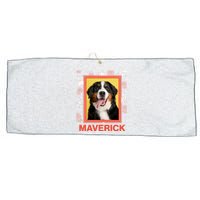 Custom Dog Pet Personalize Picture Photo Name Large Microfiber Waffle Golf Towel