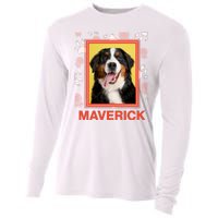 Custom Dog Pet Personalize Picture Photo Name Cooling Performance Long Sleeve Crew