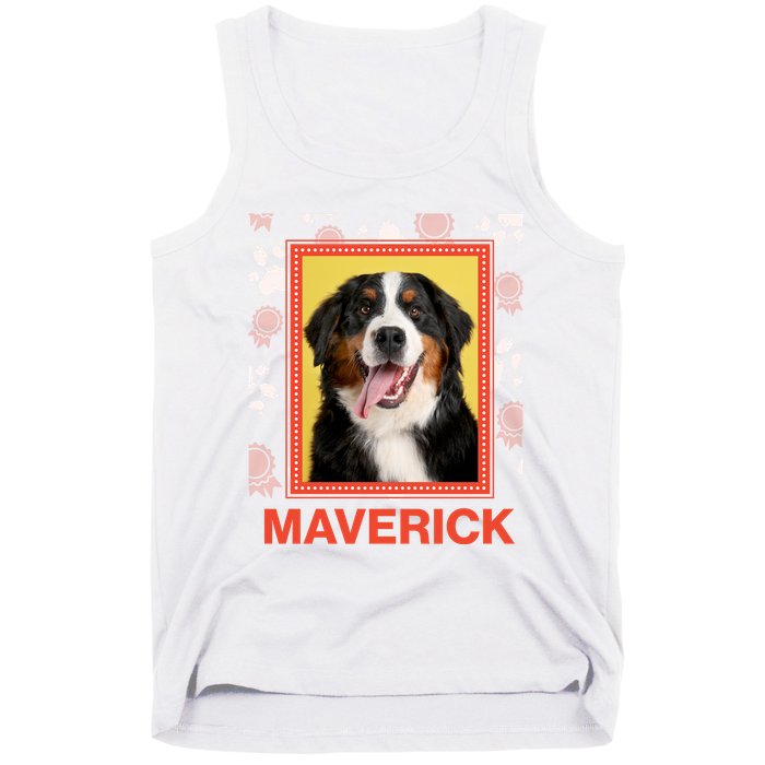 Custom Dog Pet Personalize Picture Photo Name Tank Top