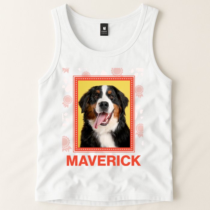 Custom Dog Pet Personalize Picture Photo Name Tank Top