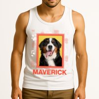 Custom Dog Pet Personalize Picture Photo Name Tank Top