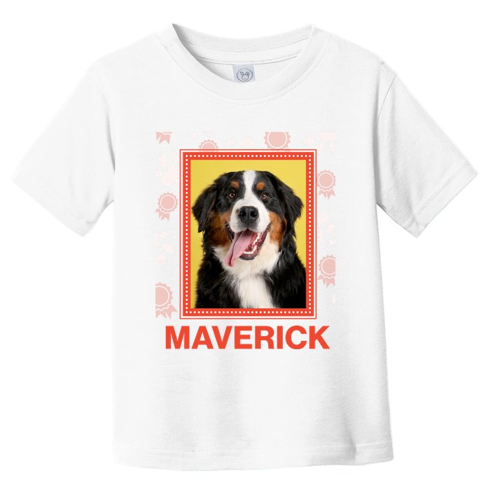Custom Dog Pet Personalize Picture Photo Name Toddler T-Shirt