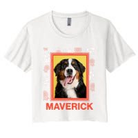 Custom Dog Pet Personalize Picture Photo Name Crop Top
