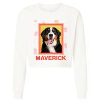 Custom Dog Pet Personalize Picture Photo Name Cropped Pullover Crew