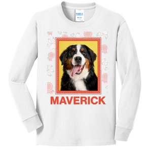 Custom Dog Pet Personalize Picture Photo Name Kids Long Sleeve Shirt