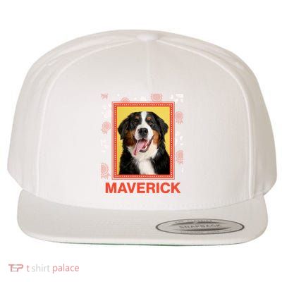 Custom Dog Pet Personalize Picture Photo Name Wool Snapback Cap