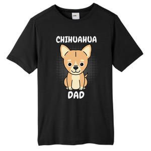 Chihuahua Dad Papa Daddy Pa Father Father’s Day Dog Lover Tall Fusion ChromaSoft Performance T-Shirt