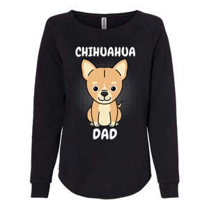 Chihuahua Dad Papa Daddy Pa Father Father’s Day Dog Lover Womens California Wash Sweatshirt