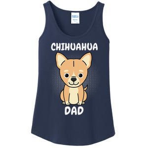 Chihuahua Dad Papa Daddy Pa Father Father’s Day Dog Lover Ladies Essential Tank