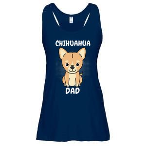 Chihuahua Dad Papa Daddy Pa Father Father’s Day Dog Lover Ladies Essential Flowy Tank